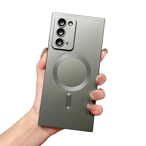 phylla Schutzhülle für Samsung Galaxy Note 20 (kompatibel mit MagSafe), vollständiger Kameraschutz, schlank, luxuriös, magnetisch, einfarbig, weiches Silikon, Stoßfänger für Note 20 5g, 17 cm (6,7 phylla Schutzhülle für Samsung Galaxy Note 20 (kompatibel mit MagSafe), vollständiger Kameraschutz, schlank, luxuriös, magnetisch, einfarbig, weiches Silikon, Stoßfänger für Note 20 5g, 17 cm (6,7 von phylla