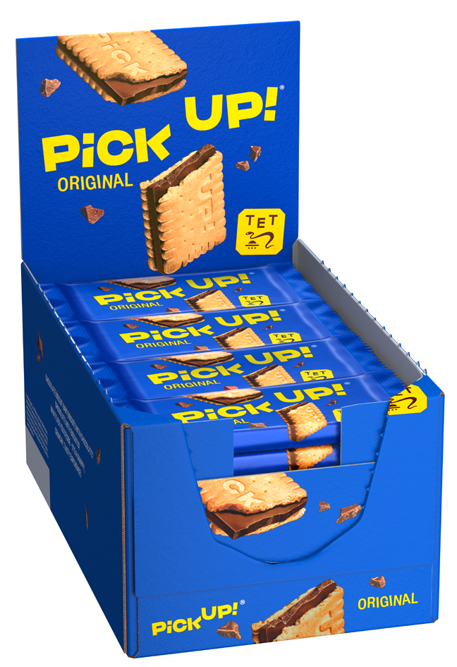 PiCK UP! Keksriegel , Choco, , Display von pick up!