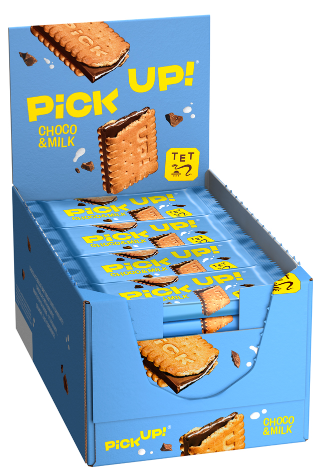 PiCK UP! Keksriegel , Choco & Milch, , Display PiCK UP! Keksriegel , Choco & Milch, , Display von pick up!