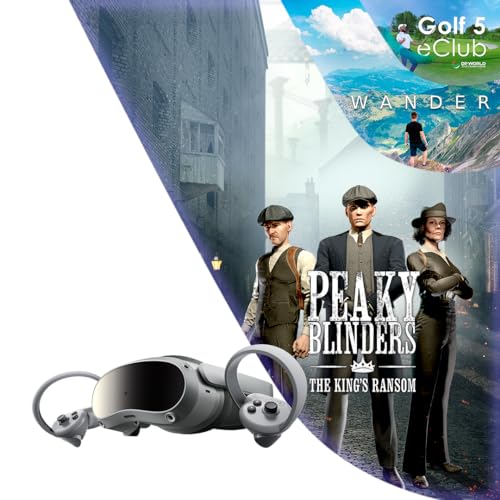 PICO 4 All-in-One VR Headset, VR Brille, Weiß und Grau, 128GB von pico