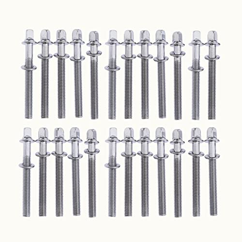 24 Stück Trommelschrauben Trommelspannstangen Schraubstange Ersatzzubehör für Trommel-Kit Wartung und Reparatur 24 Stück Trommelschrauben Trommelspannstangen Schraubstange Ersatzzubehör für Trommel-Kit Wartung und Reparatur von pistro