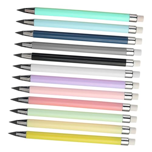 pistro Everlasting Sketch Bleistifte – tragbare, tintenlose, wiederverwendbare Schreibwerkzeuge für Studenten und Künstler – Set in verschiedenen Farben, 12 Stück pistro Everlasting Sketch Bleistifte – tragbare, tintenlose, wiederverwendbare Schreibwerkzeuge für Studenten und Künstler – Set in verschiedenen Farben, 12 Stück von pistro