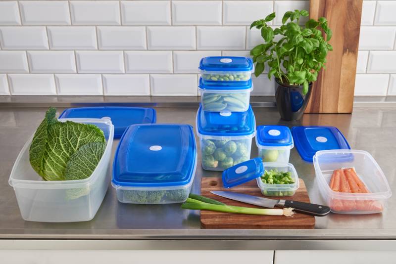 plast team Kühl- & Gefrierdose Top-Box mit Timer, 0,45 Liter von plast team