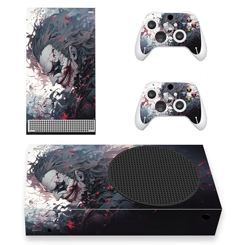 PlayVital Skin für Xbox Series S, Aufkleber Vinyl-Skins Schutzfolie Wrap Abziehbild Abdeckung Stickers Folie für Xbox Series S Konsole Controller-Killing Clown PlayVital Skin für Xbox Series S, Aufkleber Vinyl-Skins Schutzfolie Wrap Abziehbild Abdeckung Stickers Folie für Xbox Series S Konsole Controller-Killing Clown von playvital