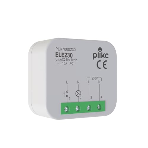 Elektronisches Bistable-Relais 230 Vac (normal - ELE230) von plikc