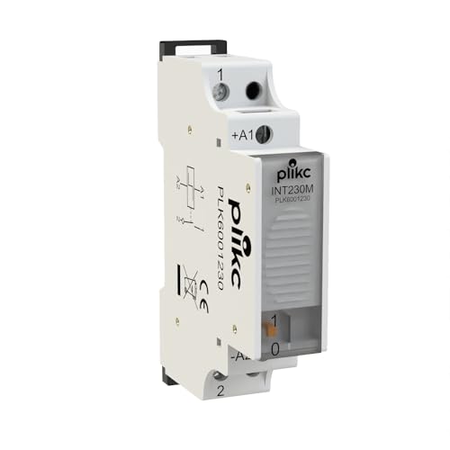 Modularer elektromechanischer Impulsschalter Relais 230Vac 10A - INT230M Modularer elektromechanischer Impulsschalter Relais 230Vac 10A - INT230M von plikc
