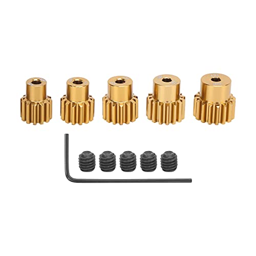 32p -Ritzergetriebe Set hochwertiges Aluminiumlegierungsmotor -Getriebe -Kit mit 12T 13T 14T 15T 16T für 1/10 RC -Auto 3.175 mm Welle von plplaaoo