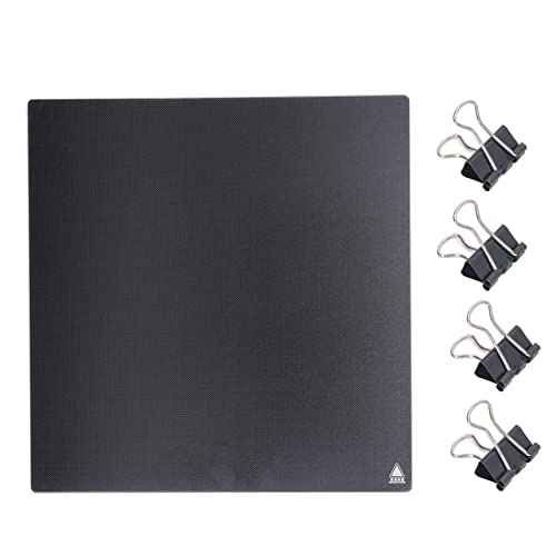 3D-Druckerplattform, Bauplatte aus gehärtetem Glas, starke Haftung, einfache Schimmelentfernung, hitzebeständig, 320 x 310 x 4 mm, für CR10 V2, CR X, CR 10S PRO, CR 10smart, Ender 3D-Druckerplattform, Bauplatte aus gehärtetem Glas, starke Haftung, einfache Schimmelentfernung, hitzebeständig, 320 x 310 x 4 mm, für CR10 V2, CR X, CR 10S PRO, CR 10smart, Ender von plplaaoo