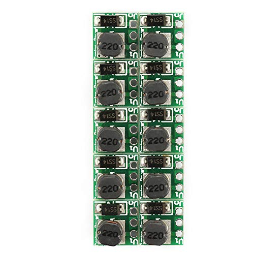 Boost -Wandlermodul Hocheffizientes Kompakt -Design -Spannungsregler für Elektronikprojekte 10pcs Set T64 -Modell von plplaaoo