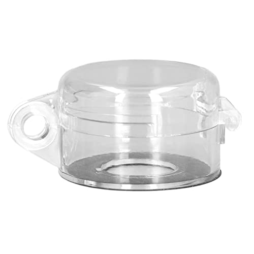 Druckknopfschalter Protektor transparent staubdichter Notstoppabdeckung für industrielle chemische elektrische Stromversorgungskohle -Minenanwendungen 30 mm BS02 PC -Material von plplaaoo