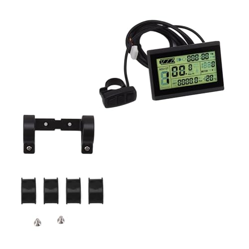 Elektrofahrrad LCD Display Messmesser Premium ABS Langable Control Panel mit USB -Port Informatives Display für 24 V 36 V 48 V Lithiumkonvertierung Elektrische Bikes Elektrofahrrad LCD Display Messmesser Premium ABS Langable Control Panel mit USB -Port Informatives Display für 24 V 36 V 48 V Lithiumkonvertierung Elektrische Bikes von plplaaoo