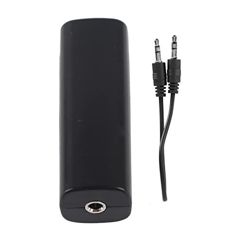 Erdschleifungsgeräusch -Isolator Audio -Rauschfilter eliminiert das Summengeräusch verbessert die Audioqualität für das Auto -Stereo -Soundsystem Schwarz ABS 6x2x2cm von plplaaoo