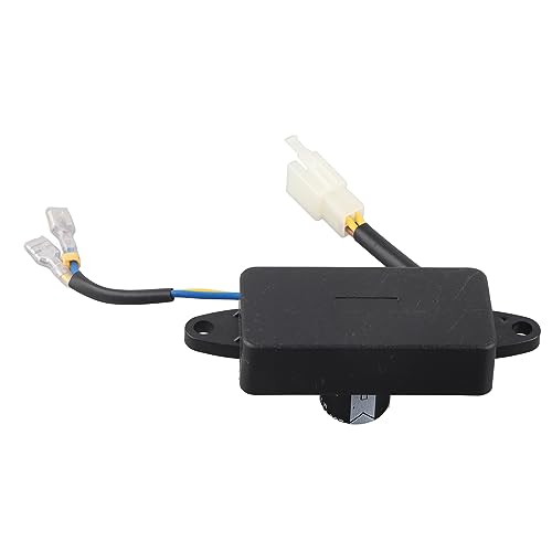 Generatorspannungsregler Universal Auto Spannungsregler Stabile hochwertige elektronische Komponenten für 1 3KW -Generatoren 250V 220UF -Kondensator 6 Kabelgurt von plplaaoo