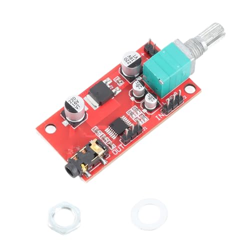 Mini -Kopfhörerverstärker -Karte MAX4410 HiFi niedriger Verzerrung Kompaktgröße 3,5 mm Schnittstellen -Ohrhörer -Vorverstärkermodul für Audiogeräte DC 3 12V von plplaaoo