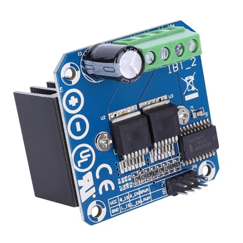 Motor Drive -Modul Hochleistungsfahrer BTS7960 43A Elektrische Komponenten für Smart Car Robotics Projects von plplaaoo