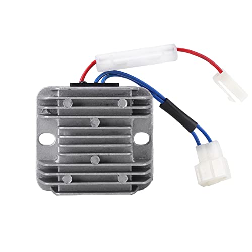 Motorspannungsregler AVR Gleichrichter DC 12V Ladesystem für KDE3500 5000 6500 6700 Generatoren Aluminiummaterial Kompaktgröße 198G Gewicht von plplaaoo