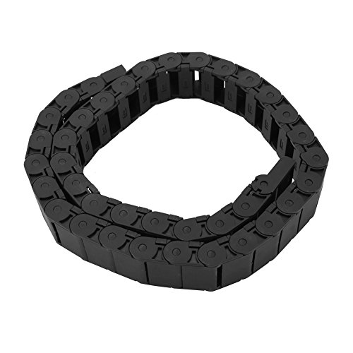 Nylon-Drahtseil-Träger-Schlepp kette Hochdrucks trecke Abriebfest für Gravier maschinen Schwarz 1 Meter 15mm x 30mm Nylon-Drahtseil-Träger-Schlepp kette Hochdrucks trecke Abriebfest für Gravier maschinen Schwarz 1 Meter 15mm x 30mm von plplaaoo