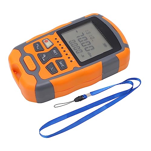 OPTISCHE FIBER -NUMMESS METER DIGITAL DISPISCHE Kabel -Tester breiter Testbereich hohe Genauigkeit für Kommunikationsfachleute Abs Material Kompakt Größe Leichtes Gewicht (1WW) von plplaaoo