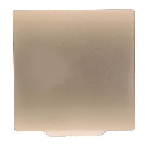 PEI-Federstahlplatte, doppelseitiges flexibles Blatt, hohe Ebenheit, magnetische Basis, hitzebeständig, abnehmbar, für Ender 3, Ender 3X, Ender 3 Pro, Ender 3 V2 3D-Drucker (235x235mm) von plplaaoo