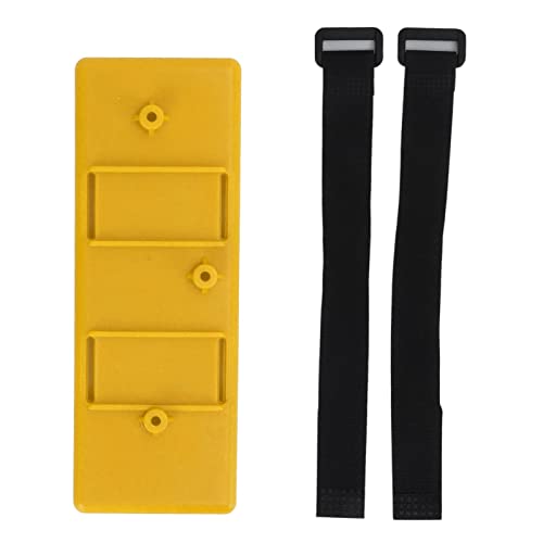 RC-Akkukasten aus Kunststoff, professionelle Halterung für RC-Akkukasten, kompatibel mit SCX10 D90 90046, universelle RC-Fahrzeuge, langlebig, leicht, (Gelb) von plplaaoo