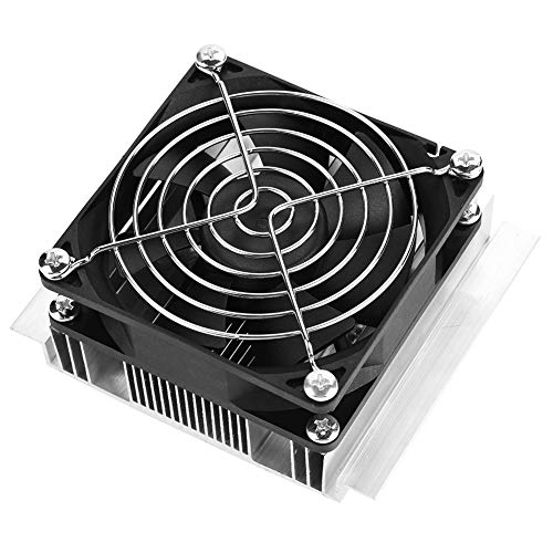 Thermoelektrischer Kühler, Halbleiter-Kühlsystem, Hochleistungs-Kühlplatte mit Lüfter für die Kühlung kleiner Räume, Aluminiummaterial, 11,8 x 10 cm Thermoelektrischer Kühler, Halbleiter-Kühlsystem, Hochleistungs-Kühlplatte mit Lüfter für die Kühlung kleiner Räume, Aluminiummaterial, 11,8 x 10 cm von plplaaoo