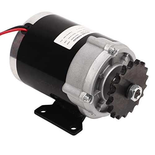 Zahnradreduzierung Elektromotor Hochleistungsstark 24 V 450W Aluminiumlegierung niedriger Rausch hoher Torsion 18 Zahnradkettenrad für landwirtschaftliche Maschinen Elektrofahrrad von plplaaoo