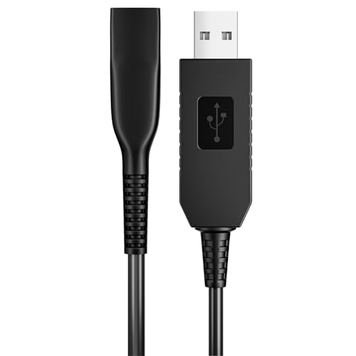 pluX Ladekabel für Braun Rasierer, 12 V USB-Ladekabel für Braun Serie 5, 3, 9, 7, 1, 3040s, 3080S, B1200s, 5544, 5377 Rasierer, Epilierer Silk-Epil 9, 7, 5 Bartschneider, Oral-B Zahnbürste pluX Ladekabel für Braun Rasierer, 12 V USB-Ladekabel für Braun Serie 5, 3, 9, 7, 1, 3040s, 3080S, B1200s, 5544, 5377 Rasierer, Epilierer Silk-Epil 9, 7, 5 Bartschneider, Oral-B Zahnbürste von pluX