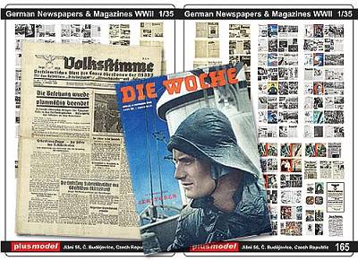 Deutsche Zeitungen WW II von plusmodel
