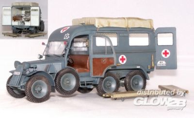 Deutscher Krankenwagen Kfz.31 Steyr 640 von plusmodel