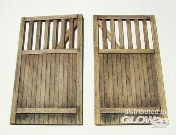 Wooden gate - straight von plusmodel