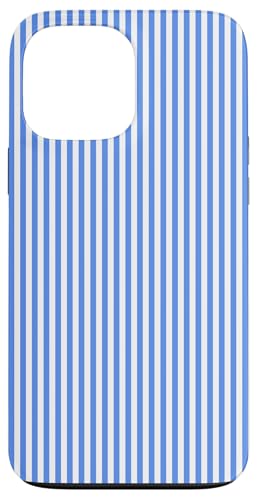 Alabama Kornblumenblaue Nadelstreifen mit sanfter Auflösung Hülle für iPhone 13 Pro Max von podartist