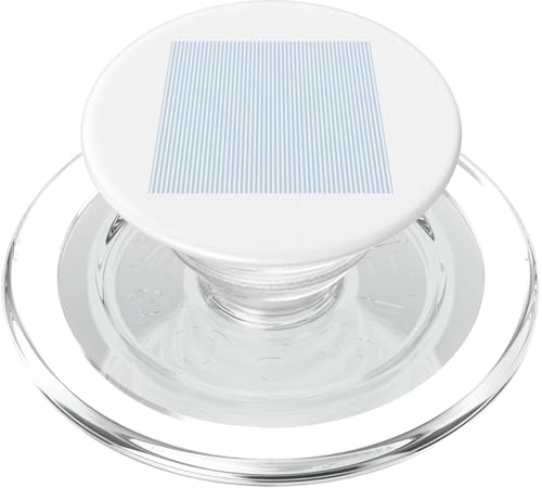 Blauer Nadelstreifen in Arkansas mit ruhiger Flussstimmung PopSockets PopGrip für MagSafe von podartist