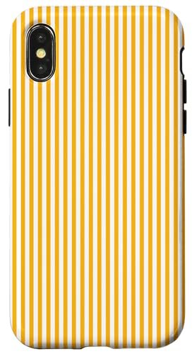 California Sunset Gold Nadelstreifen mit pazifischer Wärme Hülle für iPhone X/XS California Sunset Gold Nadelstreifen mit pazifischer Wärme Hülle für iPhone X/XS von podartist