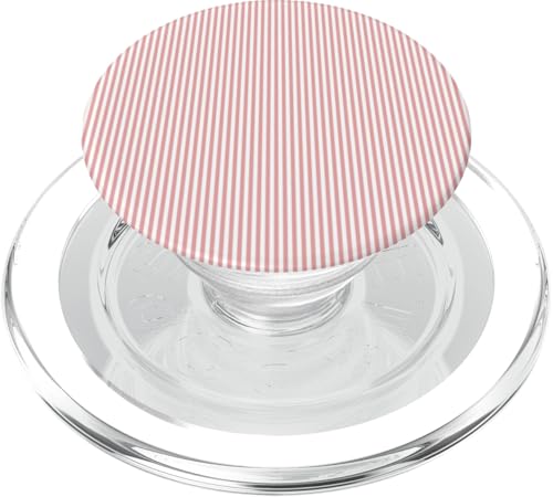 Dusty Rose Nadelstreifen in einem englischen Landgarten PopSockets PopGrip für MagSafe Dusty Rose Nadelstreifen in einem englischen Landgarten PopSockets PopGrip für MagSafe von podartist