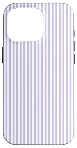 Französischer Lavendel Nadelstreifen in einem englischen Landgarten Hülle für iPhone 16 Pro Französischer Lavendel Nadelstreifen in einem englischen Landgarten Hülle für iPhone 16 Pro von podartist
