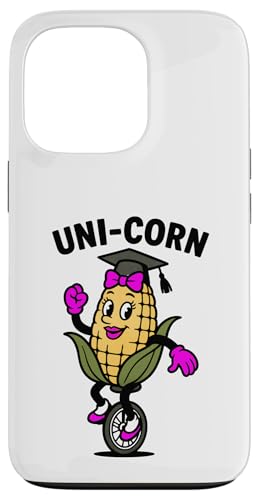 Uni-Maiskolben Abschlussgeschenk Hülle für iPhone 13 Pro von podartist