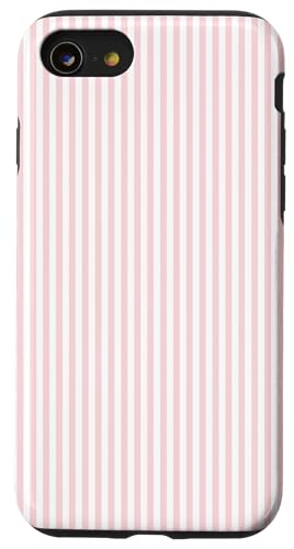 Weiche Nadelstreifen in einem englischen Landgarten Hülle für iPhone SE (2020) / 7 / 8 von podartist