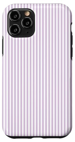 Weiche lila Nadelstreifen in einem englischen Landgarten Hülle für iPhone 11 Pro Weiche lila Nadelstreifen in einem englischen Landgarten Hülle für iPhone 11 Pro von podartist