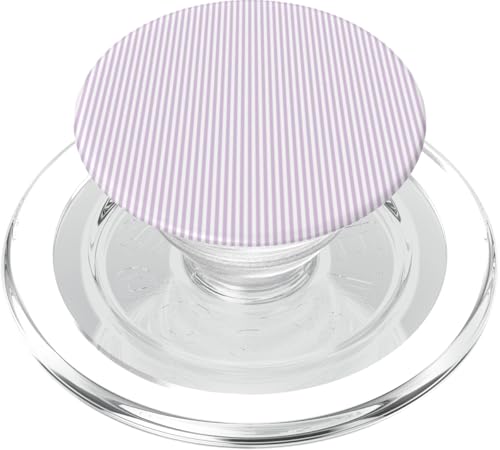 Weiche lila Nadelstreifen in einem englischen Landgarten PopSockets PopGrip für MagSafe Weiche lila Nadelstreifen in einem englischen Landgarten PopSockets PopGrip für MagSafe von podartist