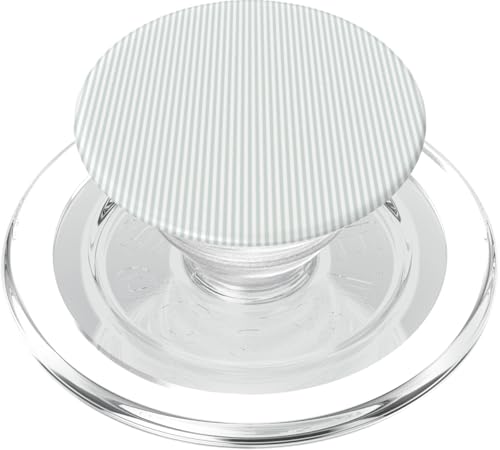 Weiche salbeigrüne Nadelstreifen in einem englischen Landgarten PopSockets PopGrip für MagSafe Weiche salbeigrüne Nadelstreifen in einem englischen Landgarten PopSockets PopGrip für MagSafe von podartist
