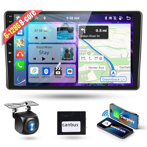 【6G+128G 8-Core】 Podofo 9" Autoradio Für FIAT Panda 2003-2012 Carplay Android Auto Wireless,WiFi GPS Navi Bluetooth HiFi/RDS/FM DSP,Android 13 Radio 2 din mit Touchscreen+AHD Rückfahrkamera 【6G+128G 8-Core】 Podofo 9" Autoradio Für FIAT Panda 2003-2012 Carplay Android Auto Wireless,WiFi GPS Navi Bluetooth HiFi/RDS/FM DSP,Android 13 Radio 2 din mit Touchscreen+AHD Rückfahrkamera von podofo