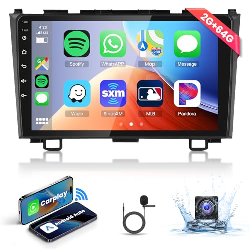2+64G Podofo Android 9" Autoradio 2 din Für Honda CRV 2007-2011 Wireless Carplay Android Auto Bluetooth mit Bildschirm WiFi/Navi + AHD Rückfahrkamera HiFi/RDS/FM Radio DAB+ 2+64G Podofo Android 9" Autoradio 2 din Für Honda CRV 2007-2011 Wireless Carplay Android Auto Bluetooth mit Bildschirm WiFi/Navi + AHD Rückfahrkamera HiFi/RDS/FM Radio DAB+ von podofo