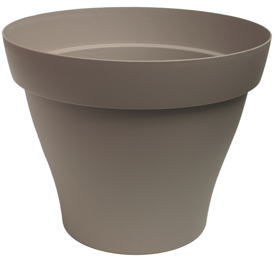 Poétic Pflanzgefäß ROMEO, rund, Durchmesser: 70 mm, taupe Poétic Pflanzgefäß ROMEO, rund, Durchmesser: 70 mm, taupe von poétic