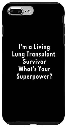 Lungentransplantation Survivor Hülle für iPhone 7 Plus/8 Plus von pointees
