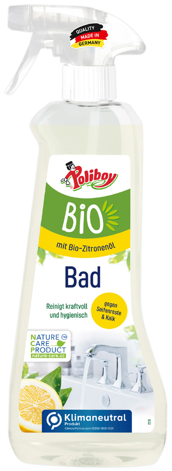 Poliboy Bio Bad Reiniger, 500 ml Sprühflasche von poliboy