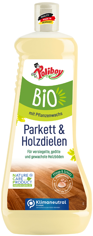 Poliboy Bio Parkett & Holzdielen Pflege, 1 Liter von poliboy