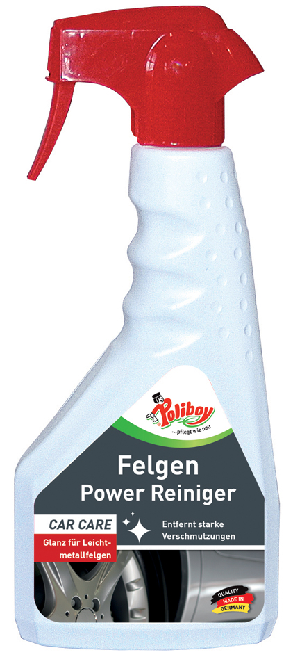 Poliboy Felgen Power Reiniger, 500 ml Sprühflasche von poliboy