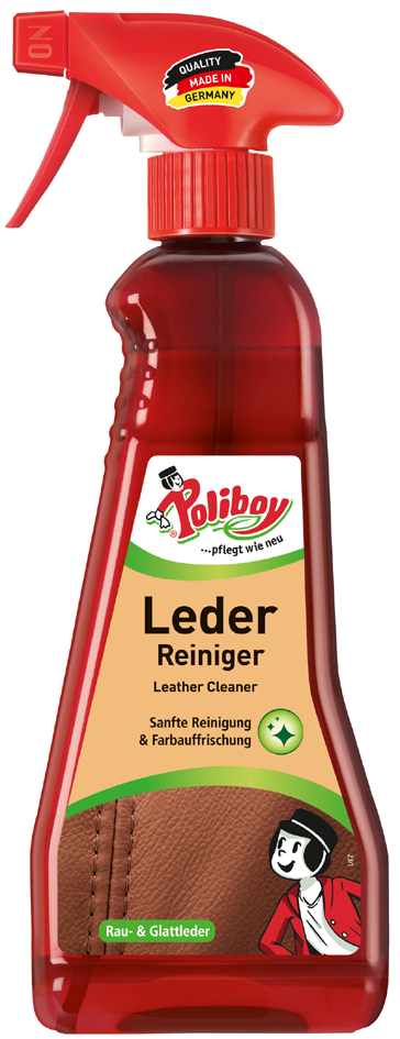 Poliboy Leder Reiniger, 375 ml Sprühflasche von poliboy
