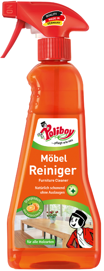 Poliboy Möbel Intensiv Reiniger, 375 ml Sprühflasche von poliboy