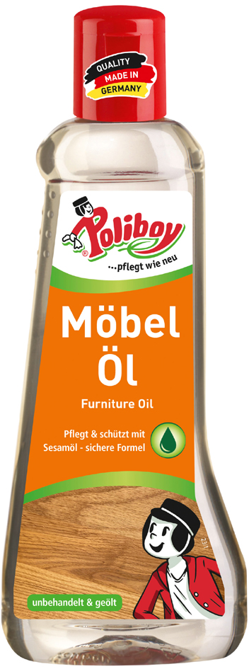 Poliboy Möbel Öl, 200 ml von poliboy
